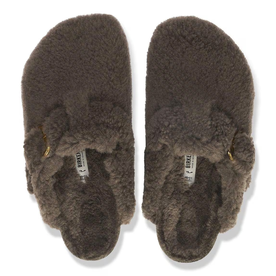 Birkenstock Boston Big Buckle Teddy Rivet Women's Clogs NW/OB