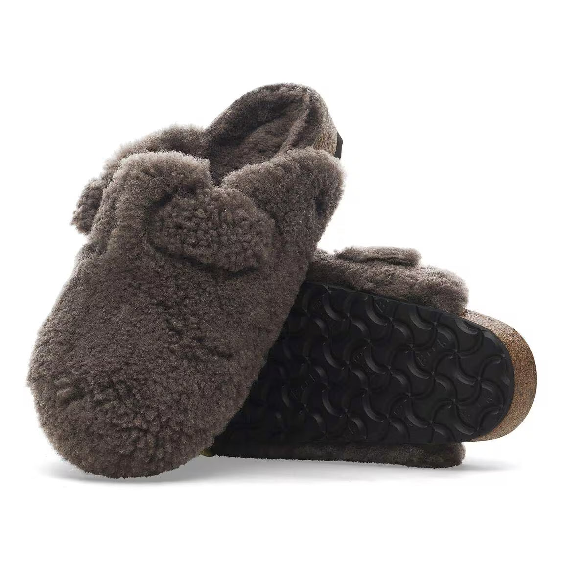 Birkenstock Boston Big Buckle Teddy Rivet Women's Clogs NW/OB