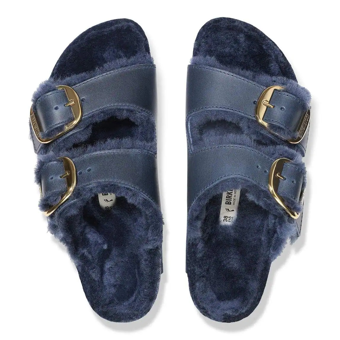 Birkenstock Arizona Big Buckle Shearling Women's Sandals NW/OB