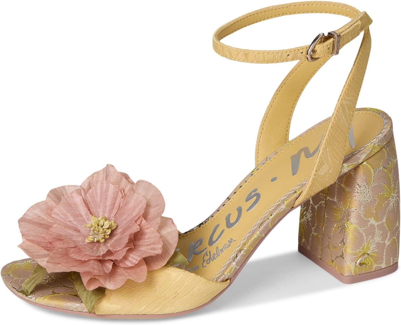 Circus NY By Sam Edelman Women's Aria Flower Heeled Sandals NW/OB