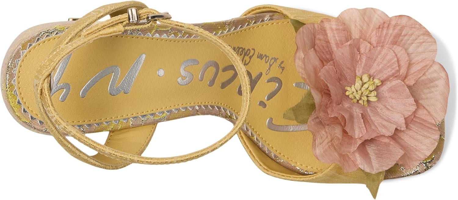 Circus NY By Sam Edelman Women's Aria Flower Heeled Sandals NW/OB