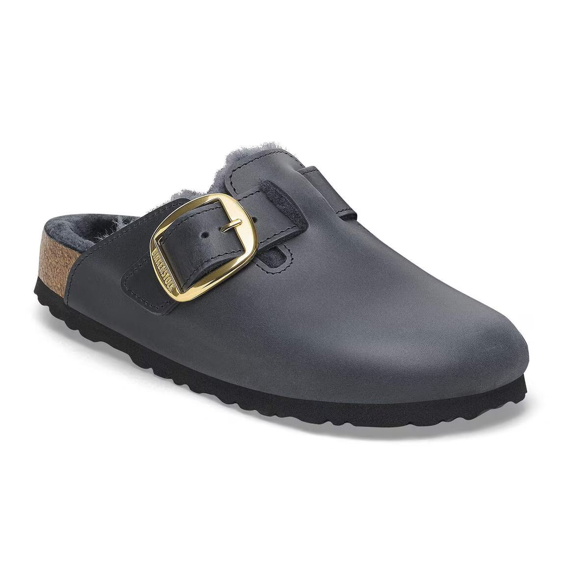 Birkenstock Boston Big Buckle Shearling Women's Clogs NW/OB