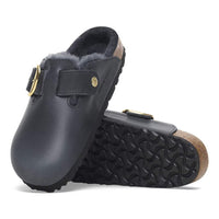 Birkenstock Boston Big Buckle Shearling Women's Clogs NW/OB