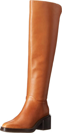 Cognac Wide Calf