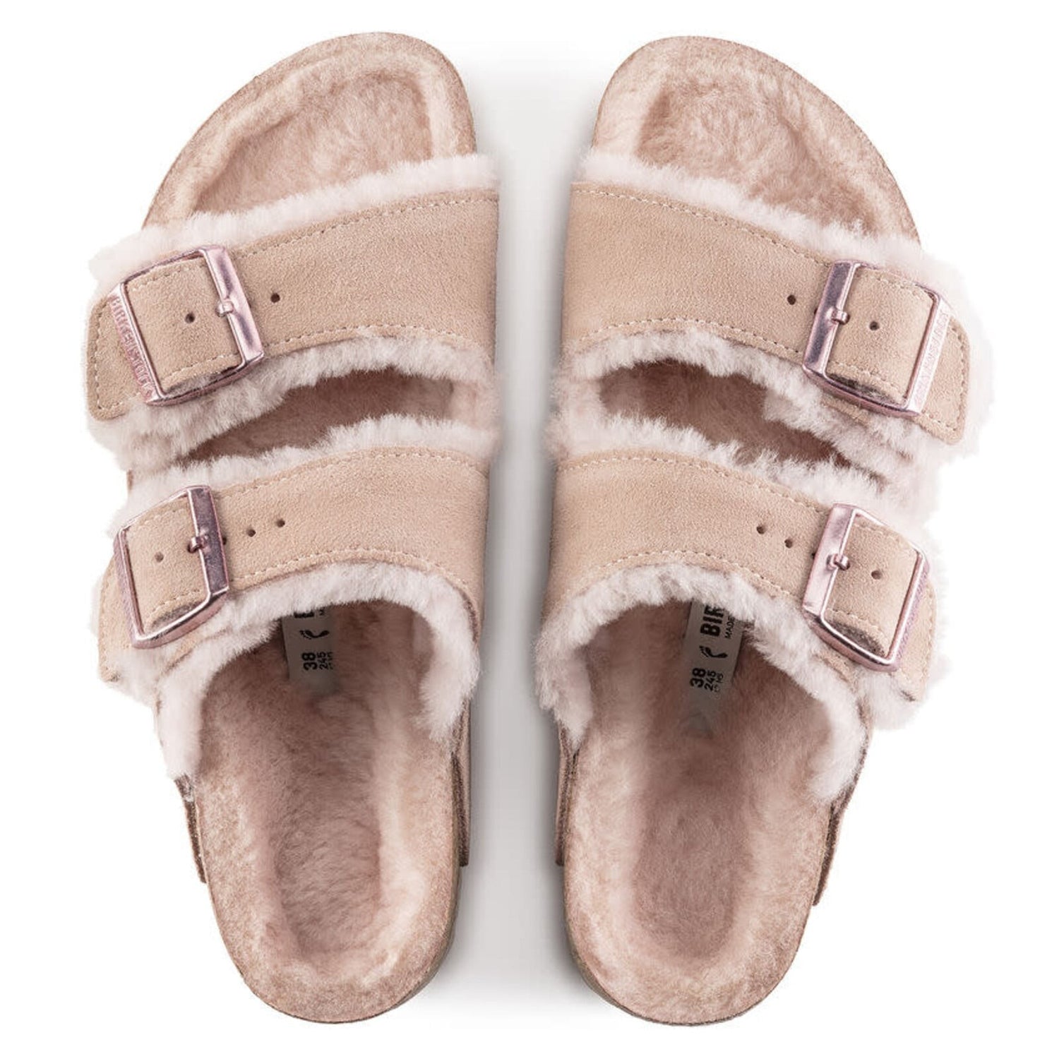 Birkenstock Arizona Shearling Women's Sandals NW/OB