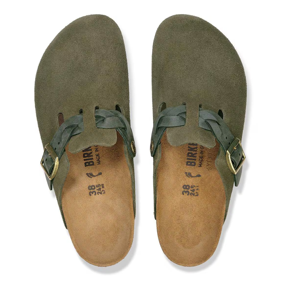 Birkenstock Boston Braided Women's Clogs NW/OB