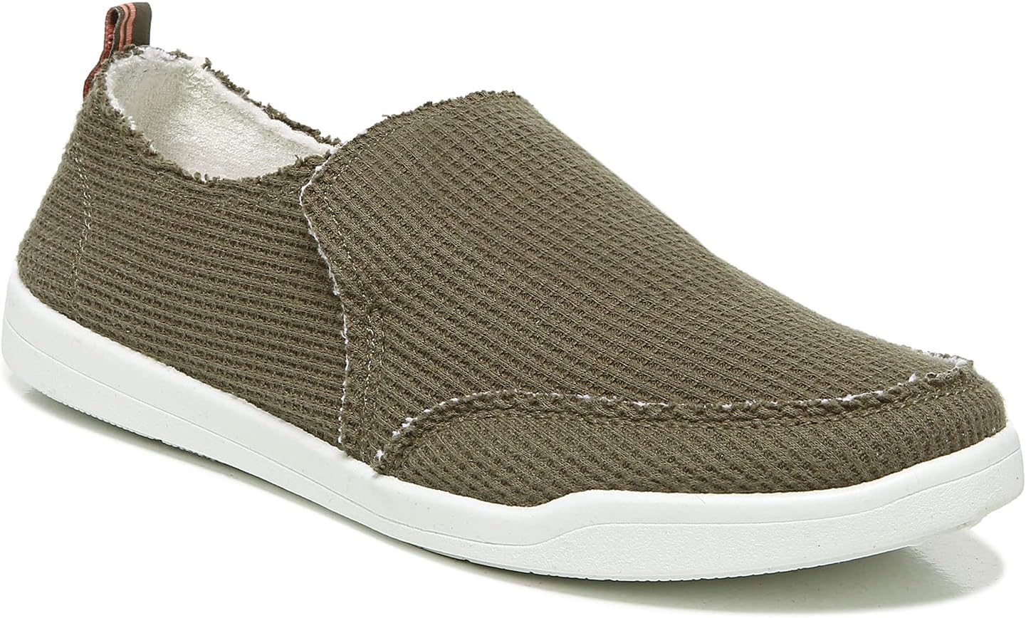 Olive Waffle Knit