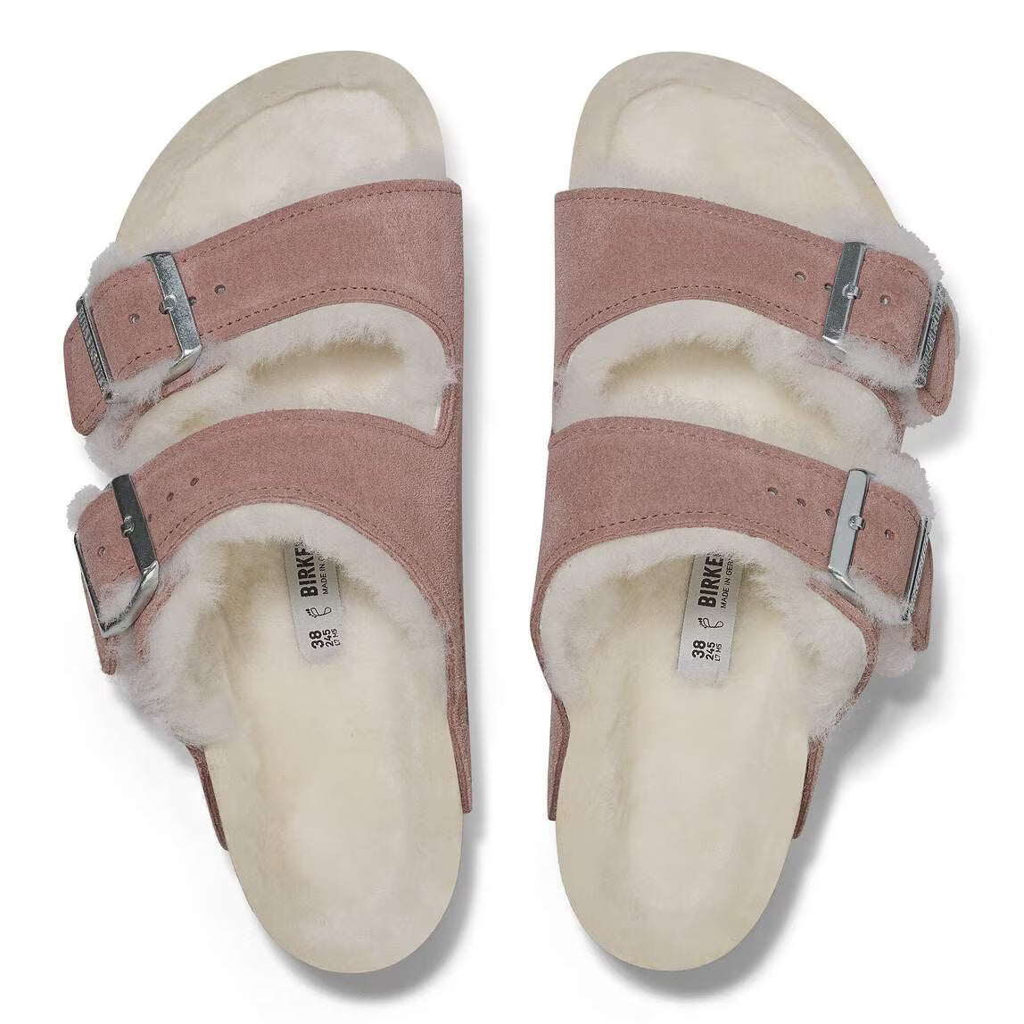 Birkenstock Arizona Shearling Women's Sandals NW/OB