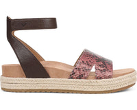 Vionic Women's Yucca Ankle Wrap Platform Espadrille Sandals NW/OB