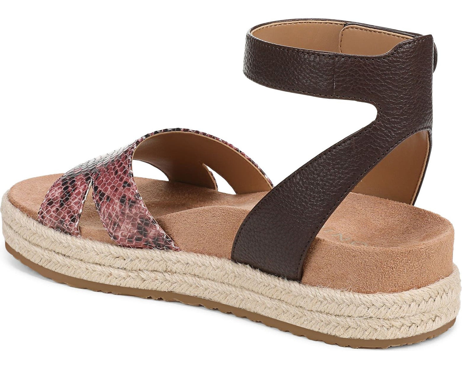Vionic Women's Yucca Ankle Wrap Platform Espadrille Sandals NW/OB