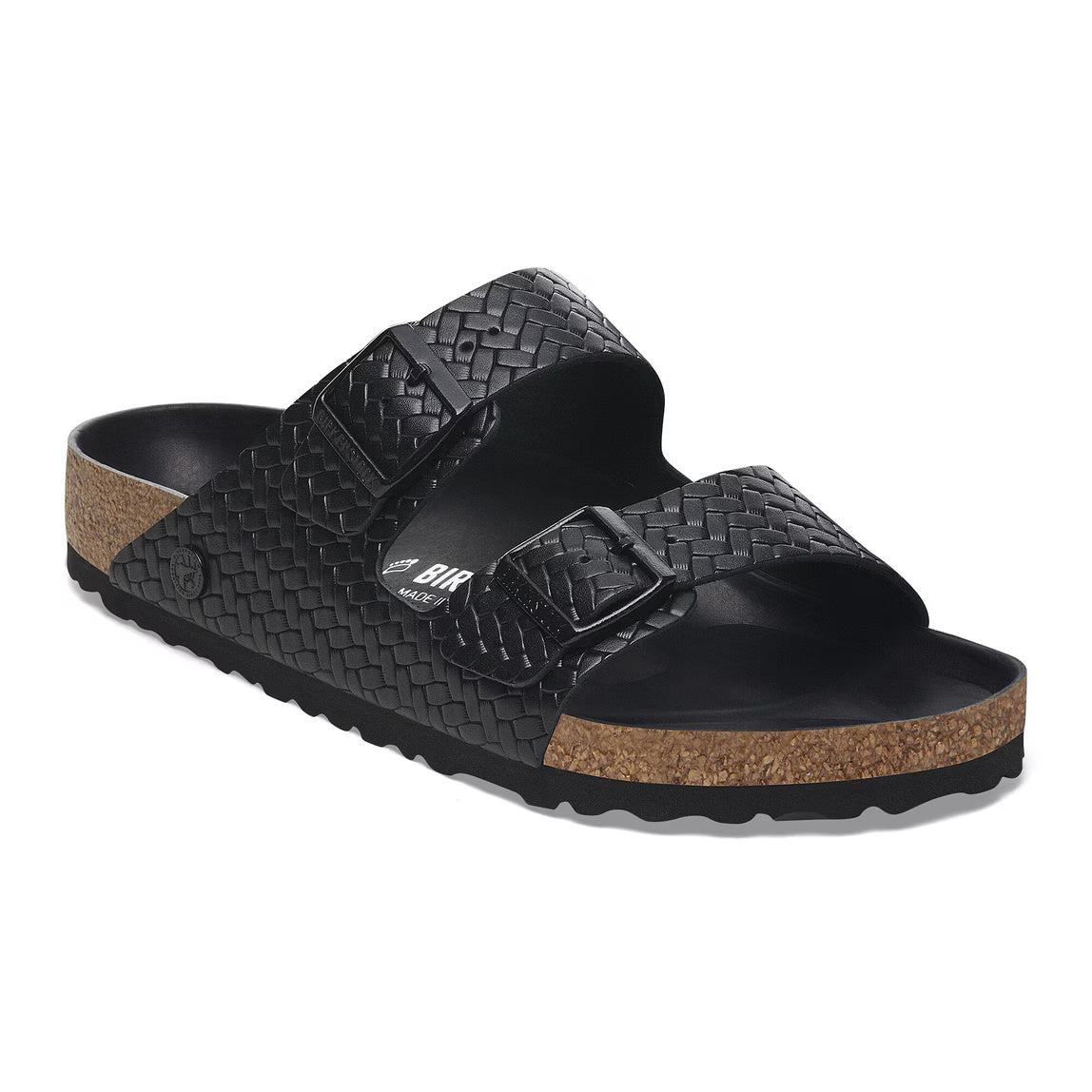 Woven Embossed Black