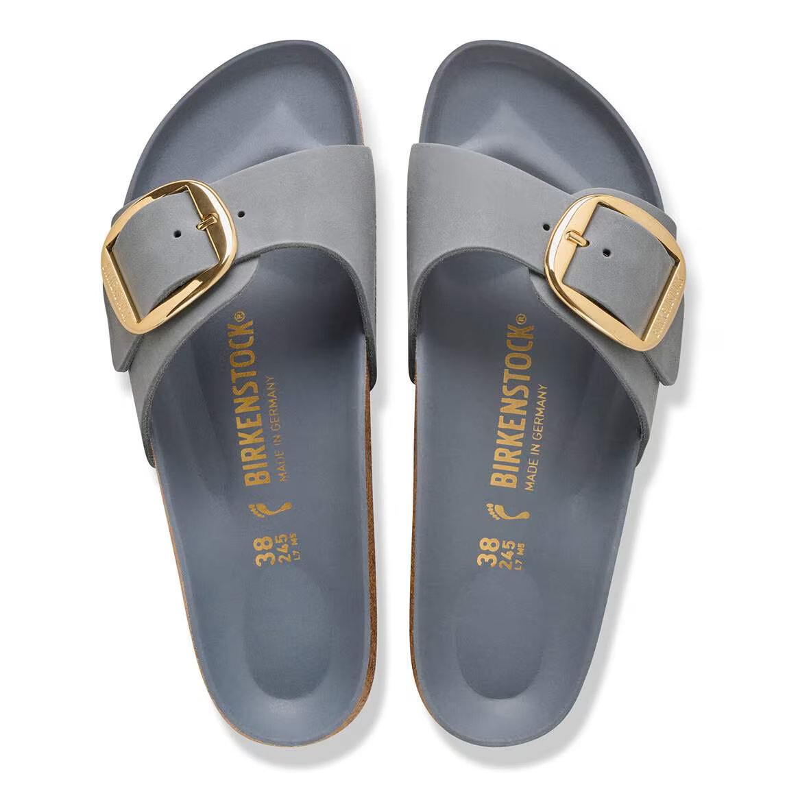 Birkenstock Madrid Big Buckle Men's Sandals NW/OB