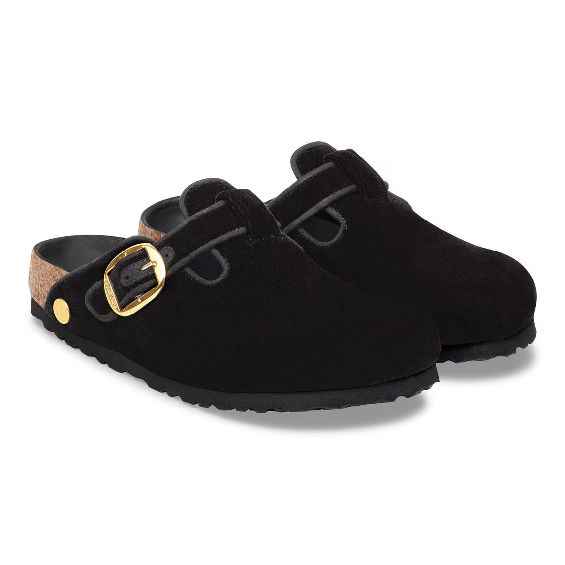 Birkenstock Women's Boston Big Buckle Piping Rivet Clogs NW/OB