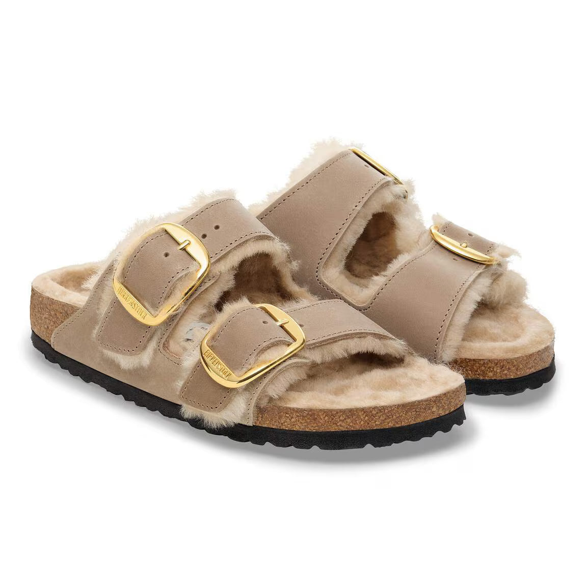 Birkenstock Arizona Big Buckle Shearling Women's Sandals NW/OB