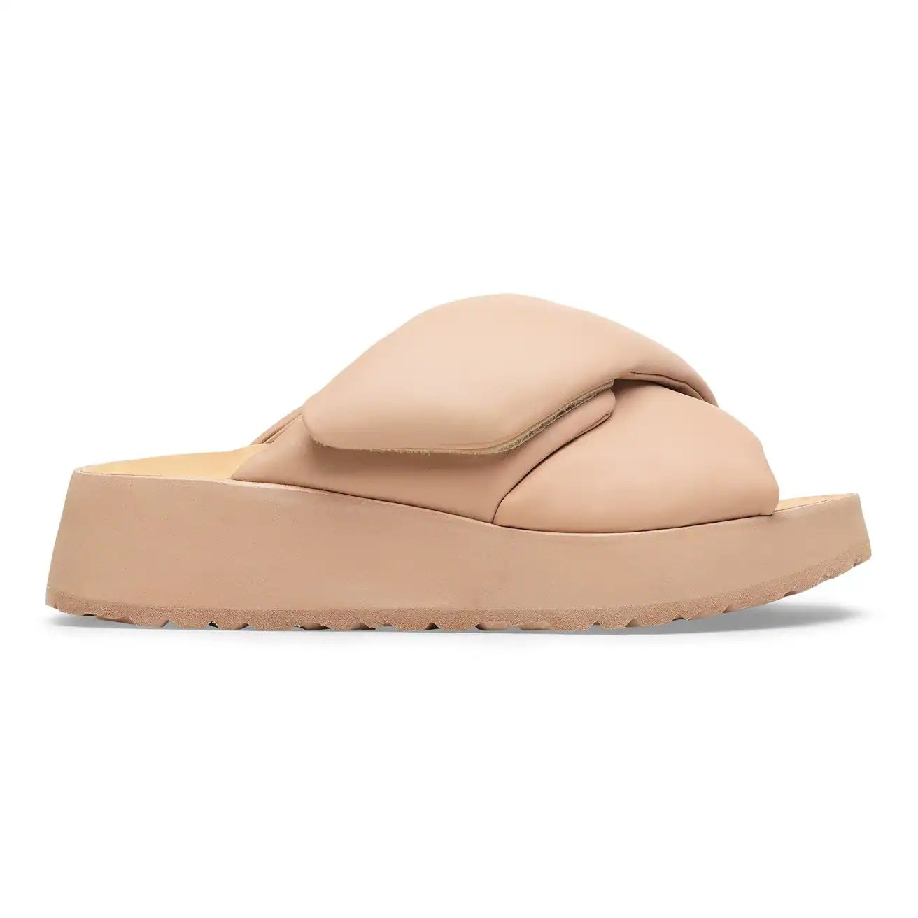 Papillio by Birkenstock Women's Theda Cross Strap Platform Wedge Sandal NW/OB