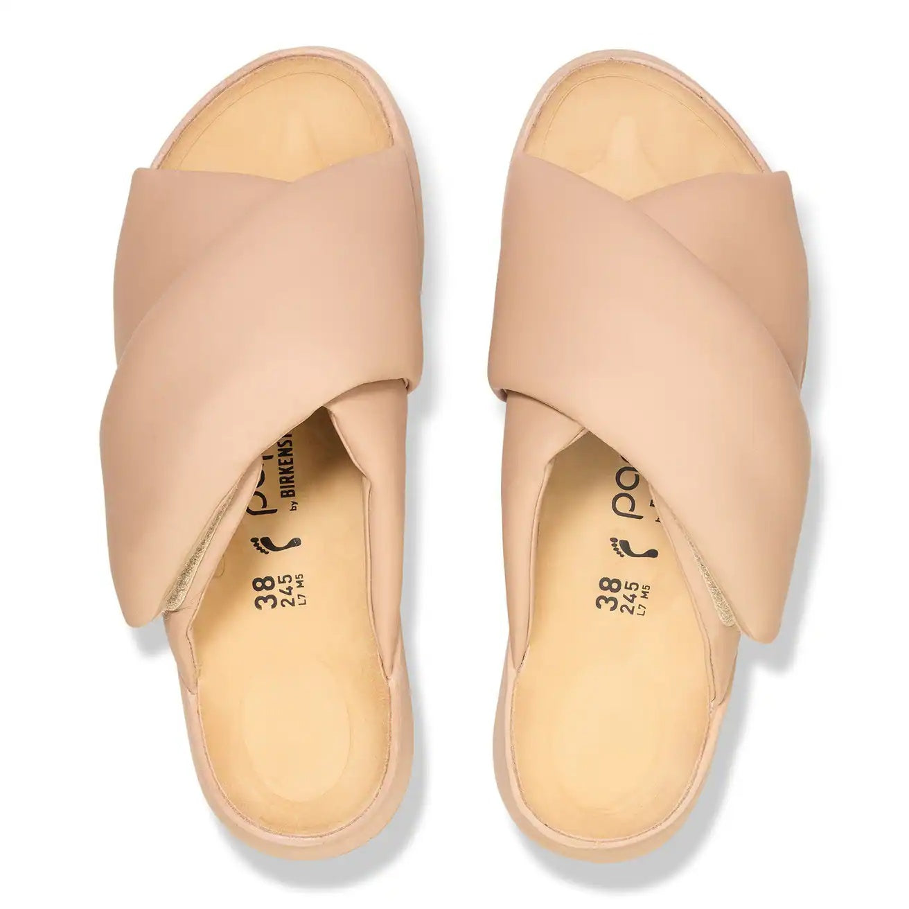 Papillio by Birkenstock Women's Theda Cross Strap Platform Wedge Sandal NW/OB