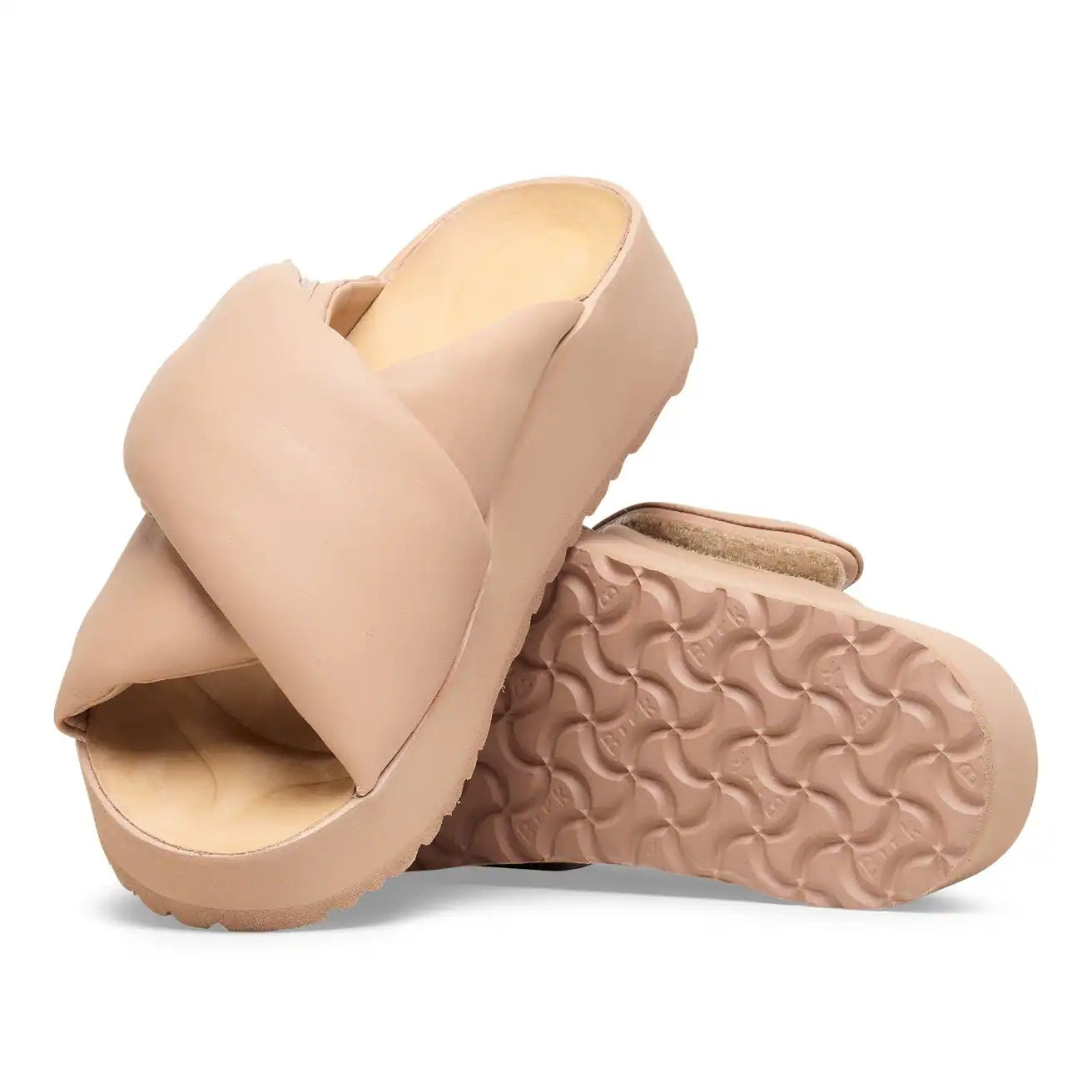 Papillio by Birkenstock Women's Theda Cross Strap Platform Wedge Sandal NW/OB