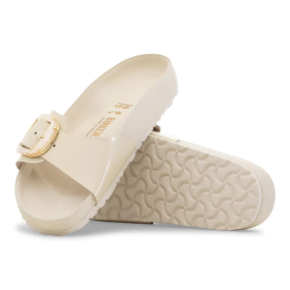 Birkenstock Women's Madrid Big Buckle Pearl Sandals NW/OB