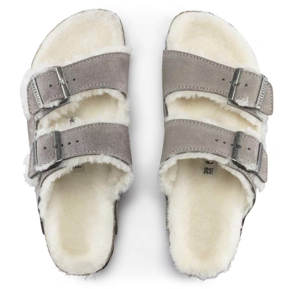 Birkenstock Arizona Shearling Women's Sandals NW/OB