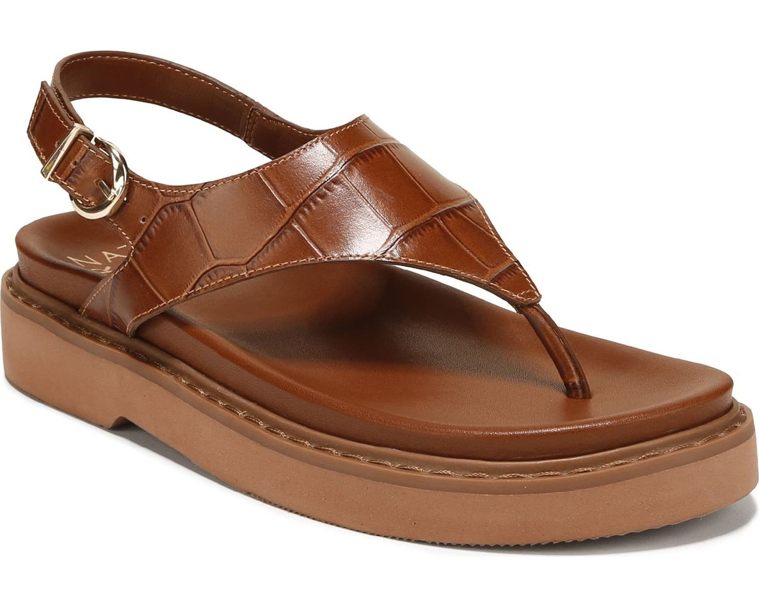 Caramel Croco Print