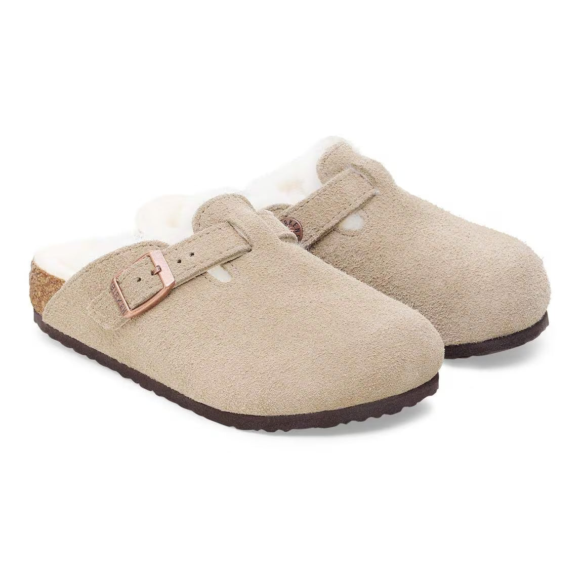 Birkenstock Kid's Boston Shearling Clogs NW/OB