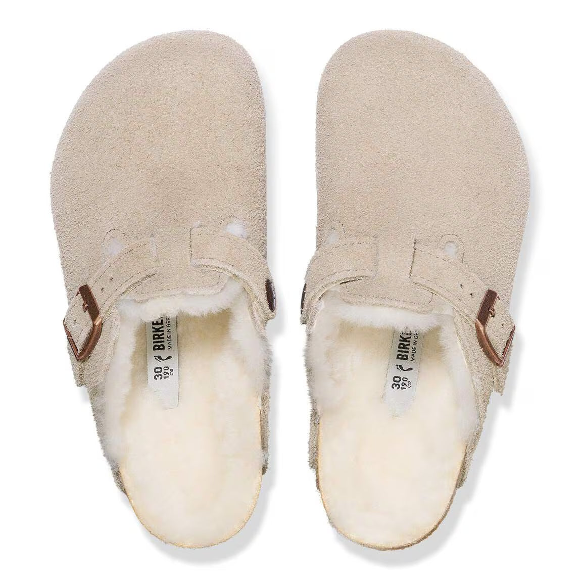 Birkenstock Kid's Boston Shearling Clogs NW/OB