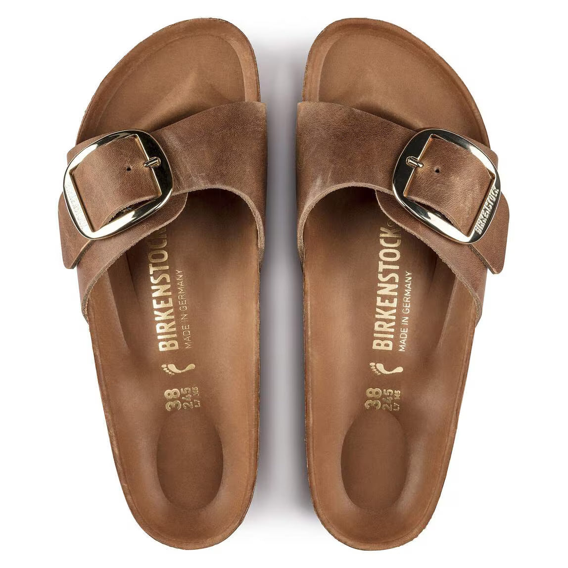 Birkenstock Madrid Big Buckle Men's Sandals NW/OB