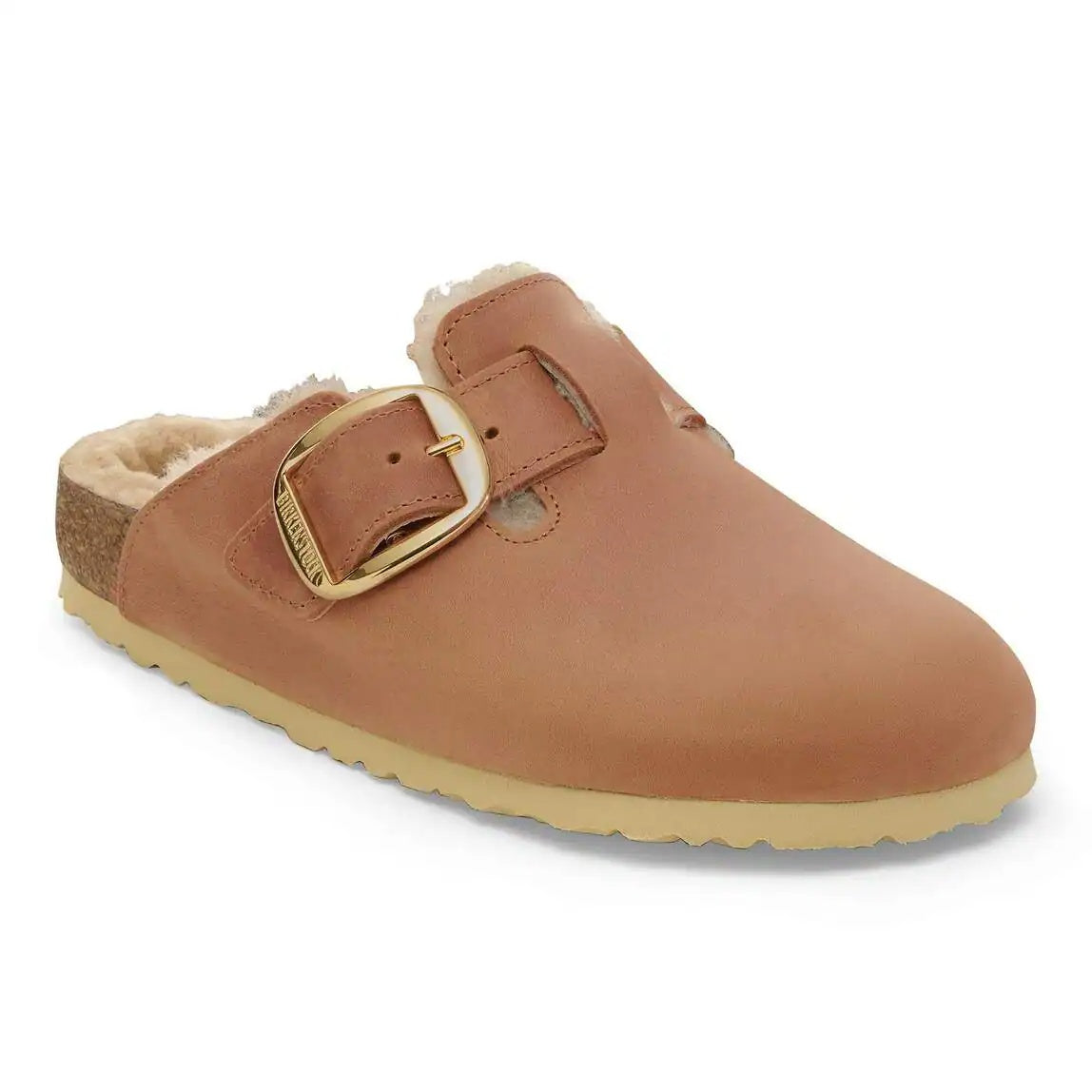 Birkenstock Boston Big Buckle Shearling Women's Clogs NW/OB