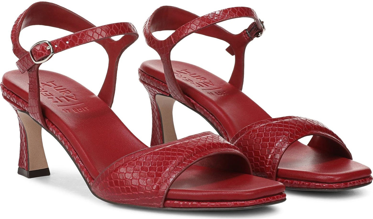 Red Snake Print