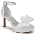 Pearl White Satin
