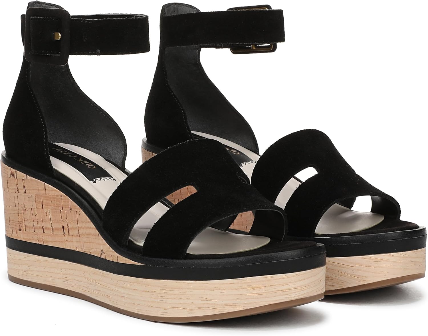 Franco Sarto Women's Madaya 2 Platform Wedge NW/OB