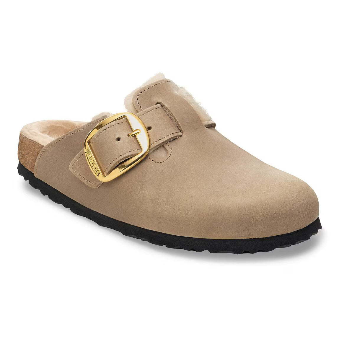 Birkenstock Boston Big Buckle Shearling Women's Clogs NW/OB