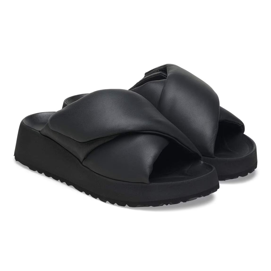 Papillio by Birkenstock Women's Theda Cross Strap Platform Wedge Sandal NW/OB