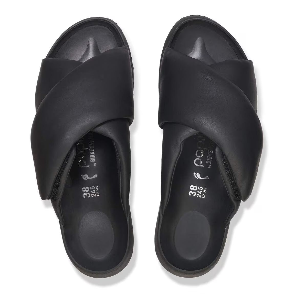 Papillio by Birkenstock Women's Theda Cross Strap Platform Wedge Sandal NW/OB