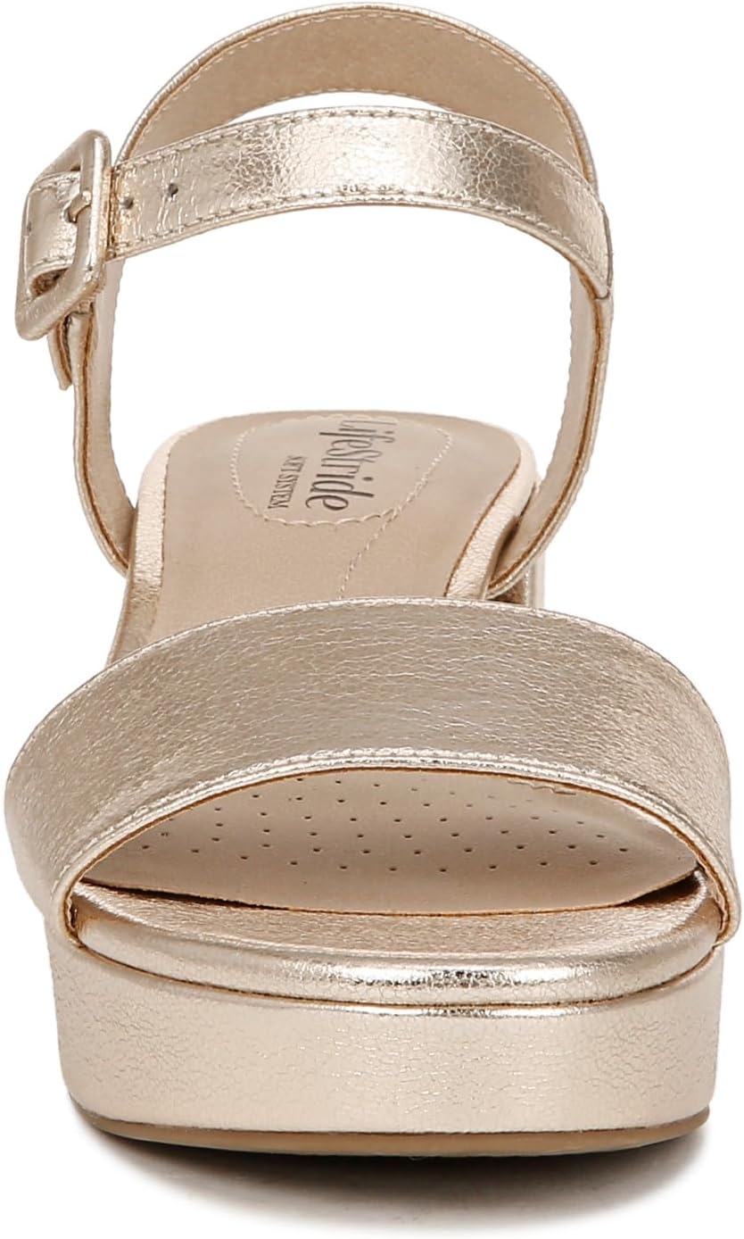 LifeStride Women's Rhythmn Block Heel Sandals NW/OB
