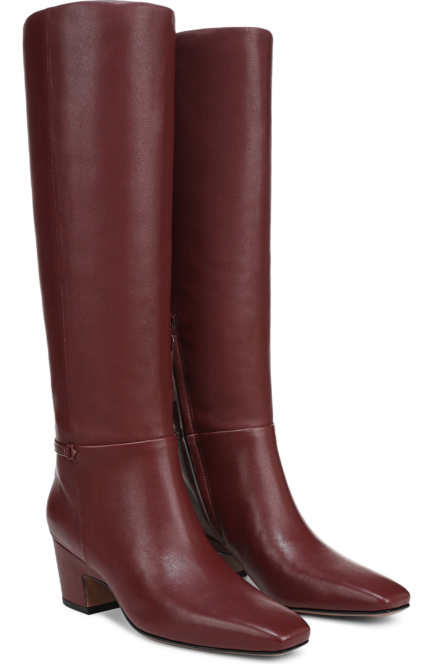 Bordo Red Wide Calf