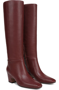 Bordo Red Wide Calf