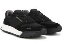 Black Suede Mesh