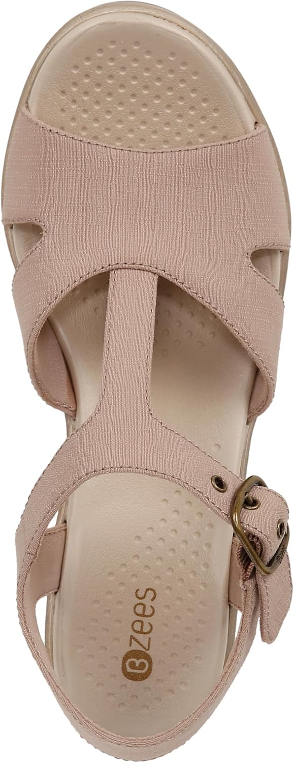 Bzees For Lifestride Women's Everly Heeled Sandal NW/OB