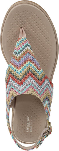 BZees Women's Beachy Thong Sandals NW/OB
