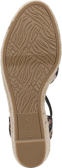 LifeStride Women's Kimmie Espadrille Wedge Sandal NW/OB