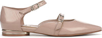 Naturalizer Women's Harmony Ankle Strap Pointed Toe Flat NW/OB