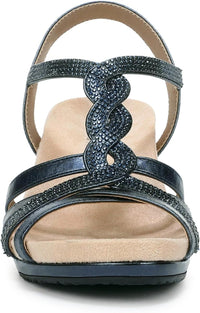 LifeStride Women's Miami Wedge Sandals NW/OB