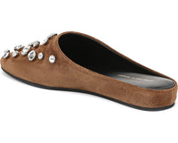 Veronica Beard Women's Narcisa Crystal Mules NW/OB