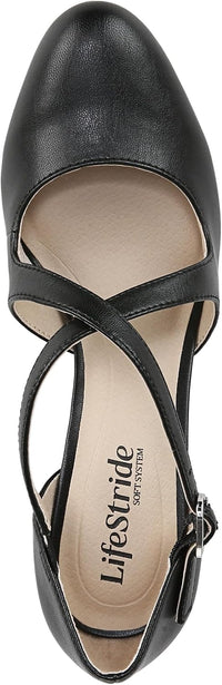 LifeStride Women's Tracy Strappy Block Heel Pump NW/OB