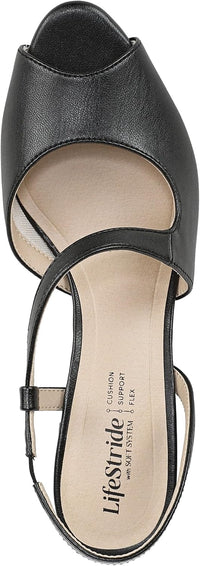 LifeStride Women's Theo Peep Toe Pumps NW/OB