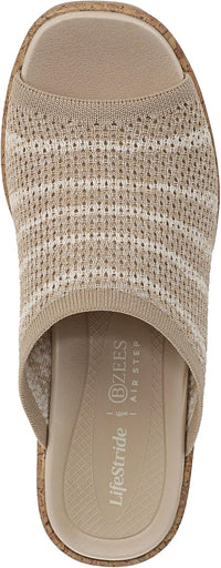 Bzees Women's Very Ready Platform Sandals NW/OB