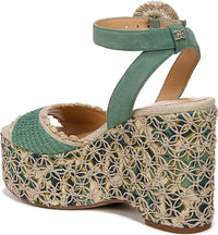 Sam Edelman Women's Amber Platform Wedge Sandals NW/OB
