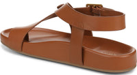 Franco Sarto Women's Blair Toe Loop Buckle Flat Sandals NW/OB