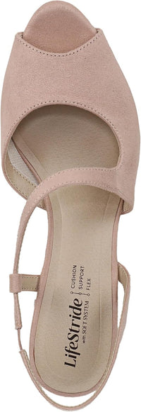 LifeStride Women's Theo Peep Toe Pumps NW/OB